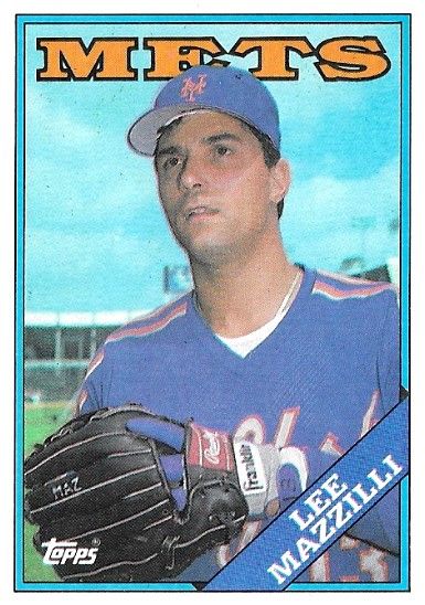Mazzilli, Lee / 1988 New York Mets / Topps #308