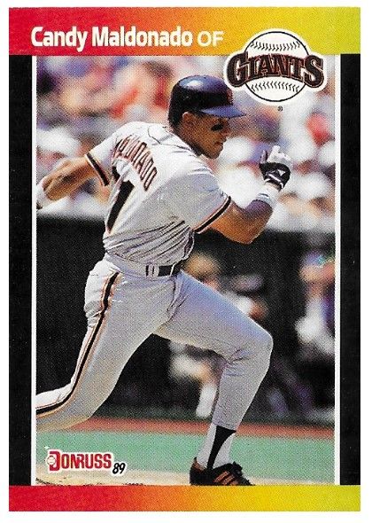 Maldonado, Candy / 1989 San Francisco Giants / Donruss #177