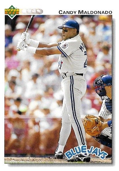 Maldonado, Candy / 1992 Toronto Blue Jays / Upper Deck #393