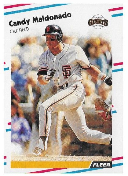 Maldonado, Candy / 1988 San Francisco Giants / Fleer #89