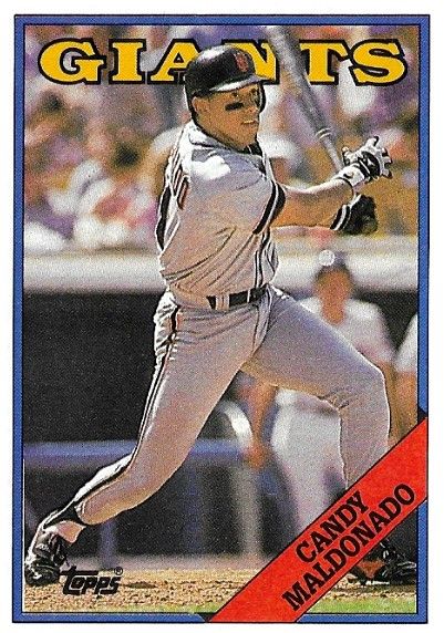 Maldonado, Candy / 1988 San Francisco Giants / Topps #190