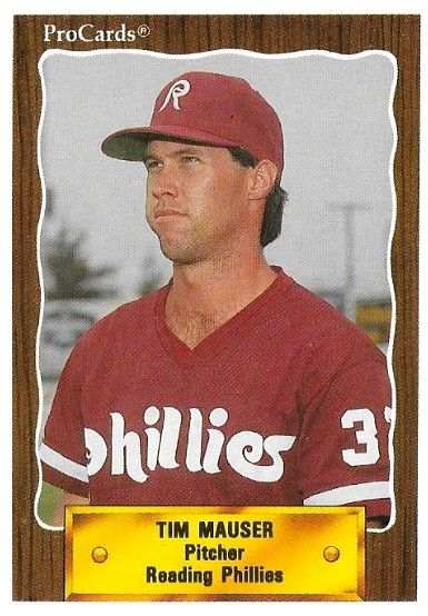 Mauser, Tim / 1990 Reading Phillies / CMC #801