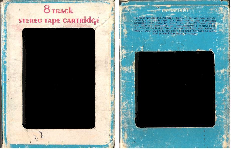 Generic / White-Blue-Red (8-Track Sleeve)