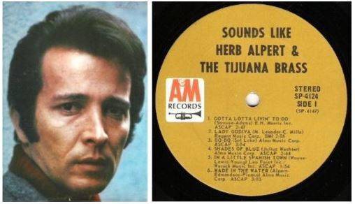 Alpert, Herb (+ The Tijuana Brass) / Sounds Like (1967) / A+M SP-4124 (Album, 12 Inch, Vinyl)