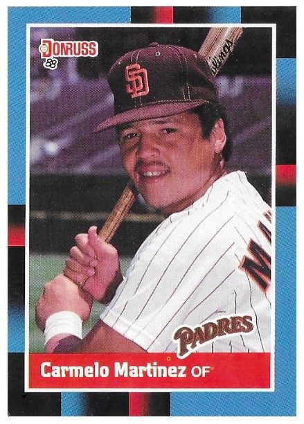 Martinez, Carmelo / 1988 San Diego Padres / Donruss #287