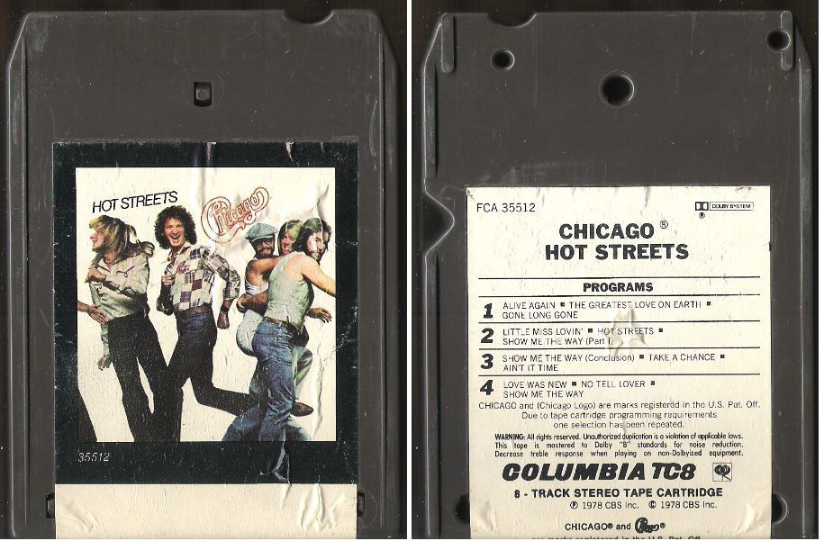 Chicago / Hot Streets (1978) / Columbia FCA-35512