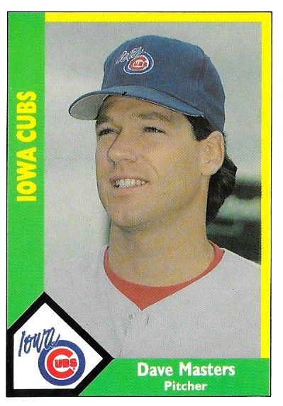 Masters, Dave / 1990 Iowa Cubs / CMC #77