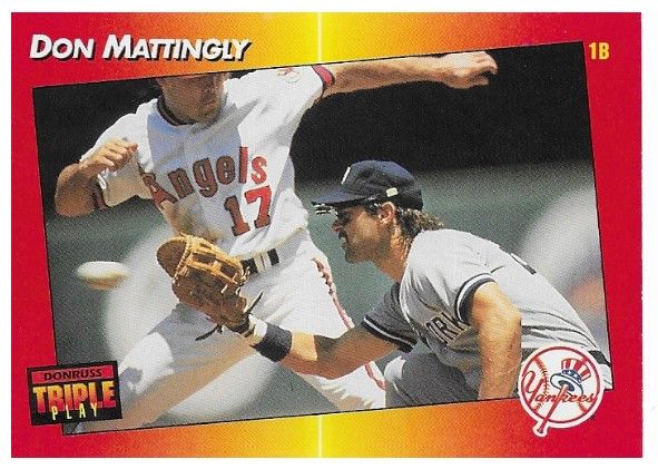 Mattingly, Don / 1992 New York Yankees / Triple Play #159