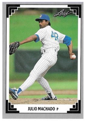 Machado, Julio / 1991 Milwaukee Brewers / Leaf #247