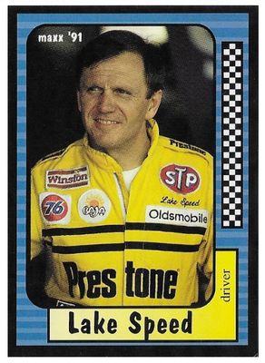 Speed, Lake / 1991 Speed Racing / Maxx #83