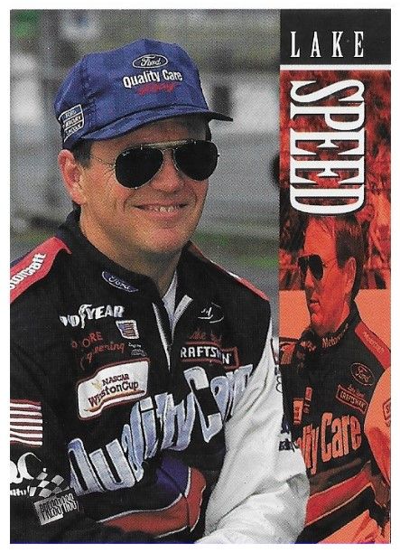 Speed, Lake / 1995 Bud Moore Engineering / Press Pass #28
