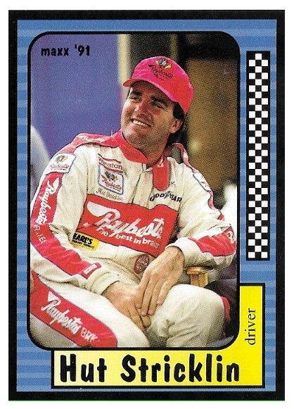 Stricklin, Hut / 1991 Bobby Allison Racing / Maxx #12