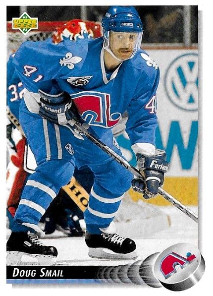 Smail, Doug / 1992-93 Quebec Nordiques / Upper Deck #124