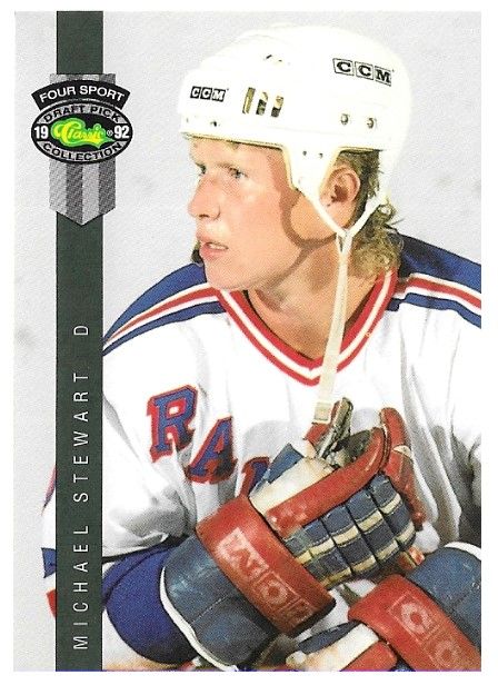 Stewart, Michael / 1992 Binghampton Rangers / Classic Four Sport #197
