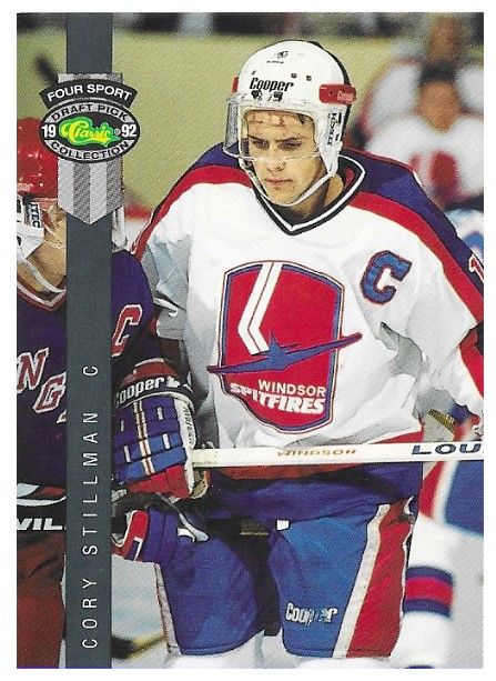 Stillman, Cory / 1992 Windsor Spitfires / Classic Four Sports #155