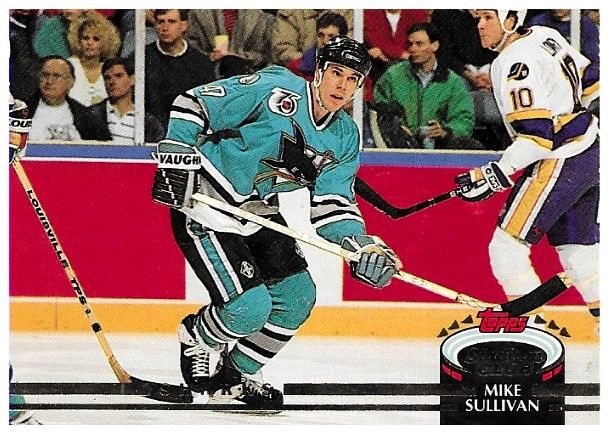 Sullivan, Mike / 1992-93 San Jose Sharks / Stadium Club #262