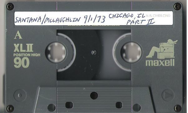 Santana / Chicago, IL (1973) Pt. 2 / Chicago Amphitheater (Live + Rare Cassette)