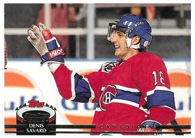 Savard, Denis / 1992-93 Montreal Canadiens / Stadium Club #467