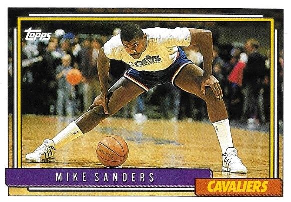 Sanders, Mike / 1992-93 Cleveland Cavaliers / Topps #239