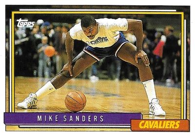 Sanders, Mike / 1992-93 Cleveland Cavaliers / Topps #239