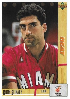 Seikaly, Rony / 1991-92 Miami Heat / Upper Deck #145