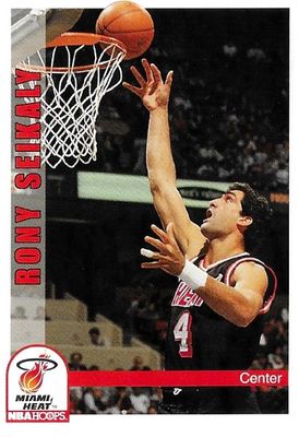 Seikaly, Rony / 1992-93 Miami Heat / Hoops #122