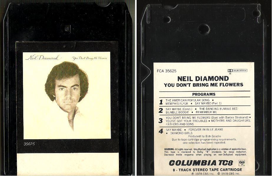 Diamond, Neil / You Don&#39;t Bring Me Flowers (1978) / Columbia FCA-35625