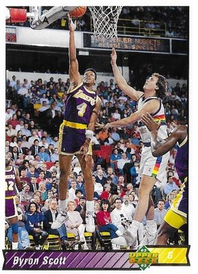Scott, Byron / 1992-93 Los Angeles Lakers / Upper Deck #197