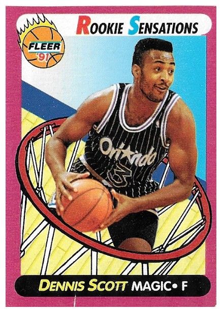 Scott, Dennis / 1991-92 Orlando Magic / Fleer (Wheaties) #61