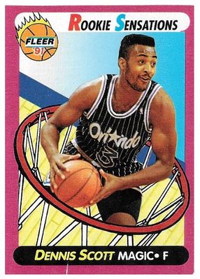 Scott, Dennis / 1991-92 Orlando Magic / Fleer (Wheaties) #61