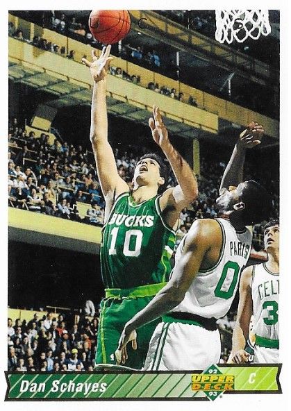 Schayes, Dan / 1992-93 Milwaukee Bucks / Upper Deck #85