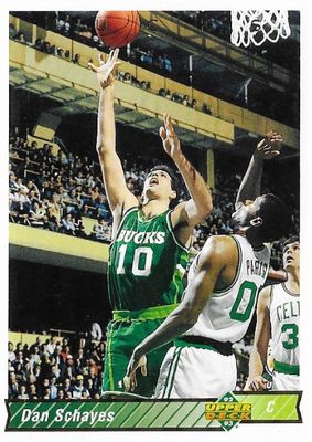 Schayes, Dan / 1992-93 Milwaukee Bucks / Upper Deck #85