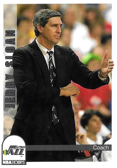 Sloan, Jerry / 1992-93 Utah Jazz / Hoops #264
