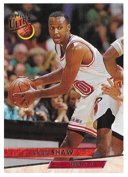 Shaw, Brian / 1993-94 Miami Heat / Ultra #103