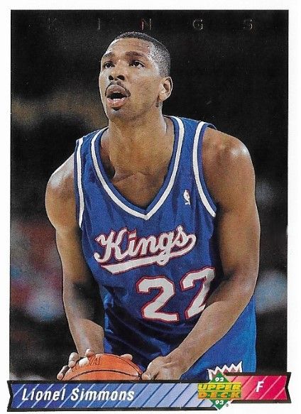Simmons, Lionel / 1992-93 Sacramento Kings / Upper Deck #243