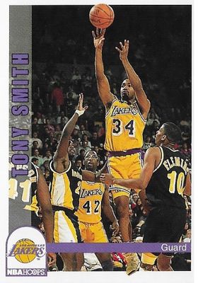Smith, Tony / 1992-93 Los Angeles Lakers / Hoops #112