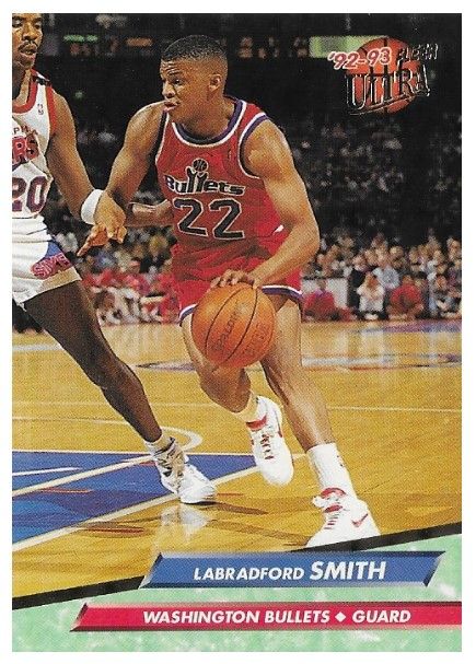 Smith, LaBradford / 1992-93 Washington Bullets / Ultra #190
