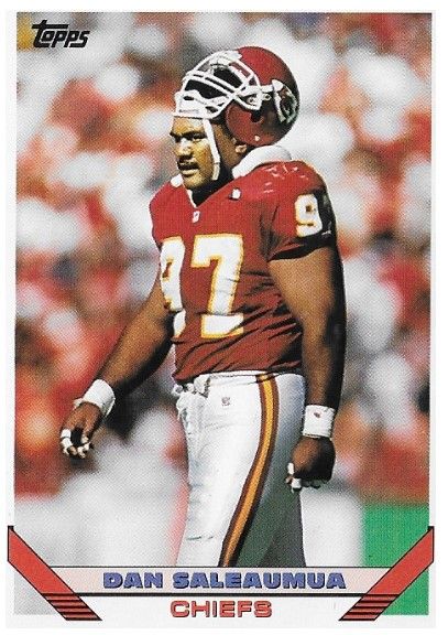 Saleaumua, Dan / 1993 Kansas City Chiefs / Topps #282