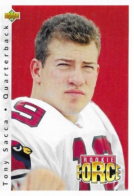 Sacca, Tony / 1992 Phoenix Cardinals / Upper Deck #420