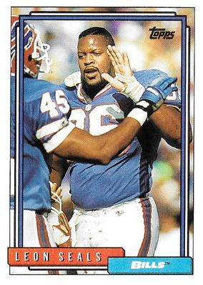 Seals, Leon / 1992 Buffalo Bills / Topps #254