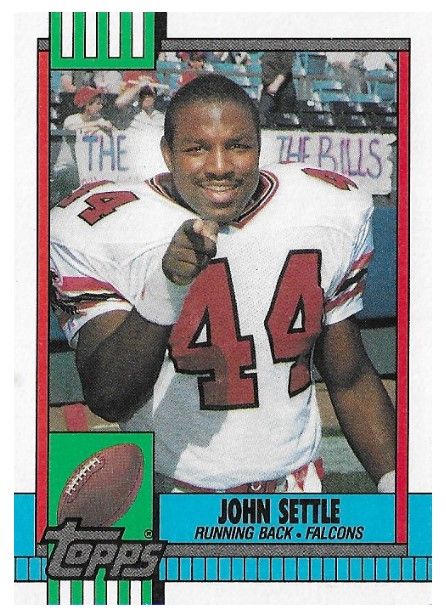 Settle, John / 1990 Atlanta Falcons / Topps #473