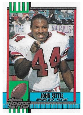 Settle, John / 1990 Atlanta Falcons / Topps #473