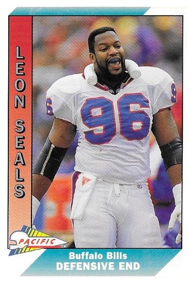 Seals, Leon / 1991 Buffalo Bills / Pacific #30