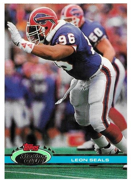 Seals, Leon / 1991 Buffalo Bills / Stadium Club #189