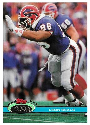 Seals, Leon / 1991 Buffalo Bills / Stadium Club #189