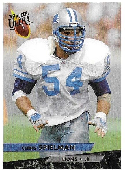 Spielman, Chris / 1993 Detroit Lions / Ultra #137