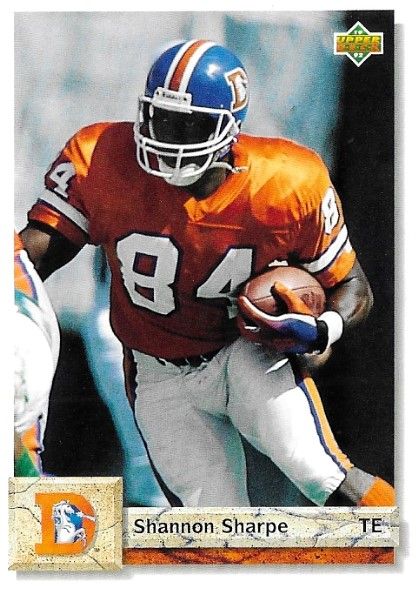 Sharpe, Shannon / 1992 Denver Broncos / Upper Deck #499