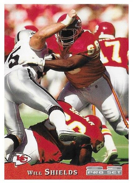 Shields, Will / 1993 Kansas City Chiefs / Pro Set #199