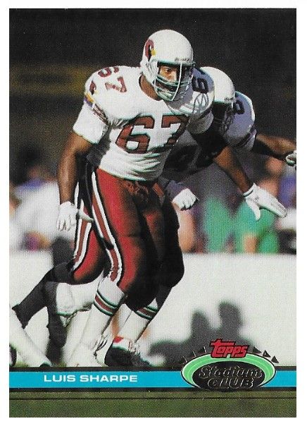 Sharpe, Luis / 1991 Phoenix Cardinals / Stadium Club #126