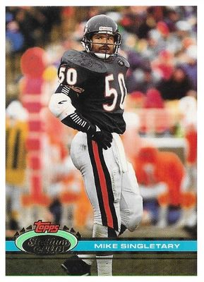 Singletary, Mike / 1991 Chicago Bears / Stadium Club #314
